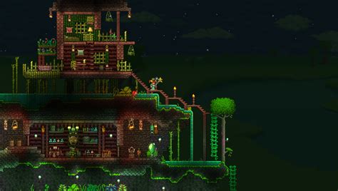 Witch Doctor And Dryads House Rterraria