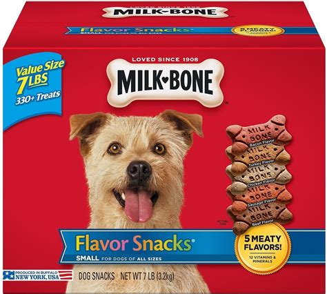 Browse milk bone puppy shopping results & compare with other online stores. MILK-BONE Flavor Snacks for Small/Medium Dogs, 7-lb box - Chewy.com