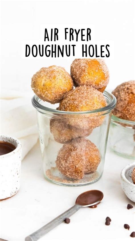 Air Fryer Doughnut Holes Air Fryer Recipes Easy Doughnut Holes