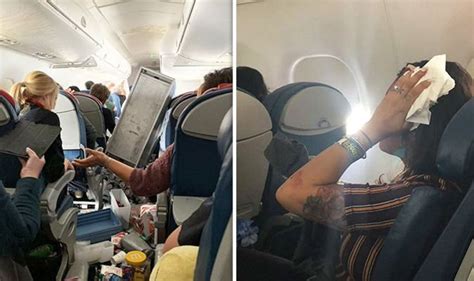 Delta Flight Nightmare Emergency Landing As Five Injured In Turbulence