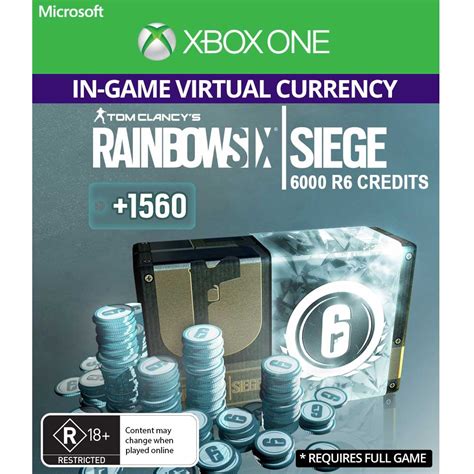 Tom Clancys Rainbow Six Siege 7560 R6 Credits Xbox One Eb Games