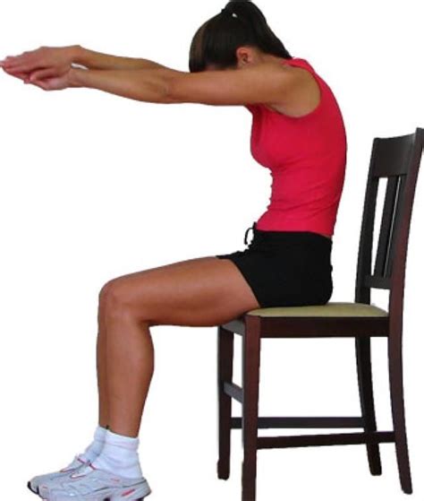9 Best Upper Back Stretches Images On Pinterest Upper Back Stretches