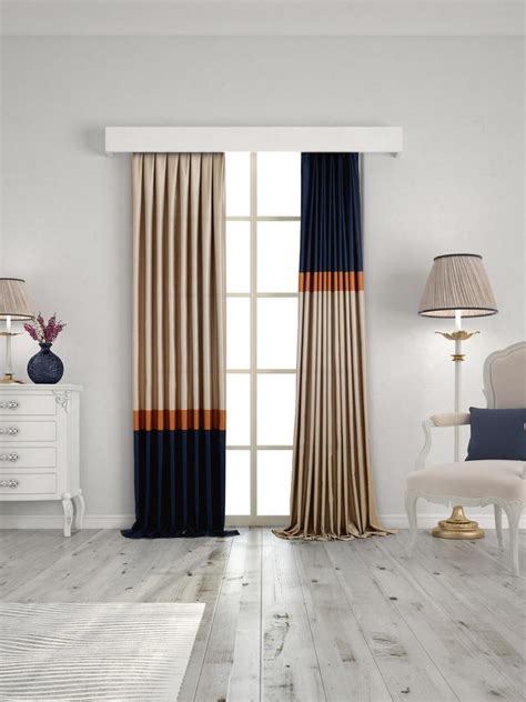 The soft colors combined with the playful sequence of patterns help to create a calming space. Color Block Curtain Panels 3 multicolor Drapery Panels ...