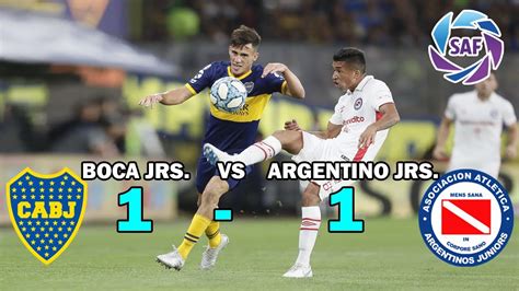 Atlético nacional argentinos juniors live score (and video online live stream) starts on 6 may 2021 at 22:00 utc time in conmebol libertadores, group f, south america. BOCA VS ARGENTINOS JUNIORS (1-1) RESUMEN Y GOLES ...