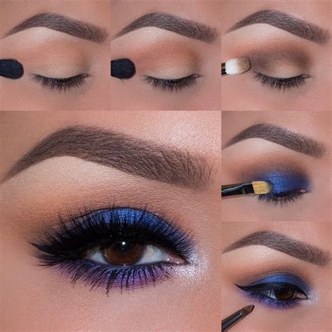 Tutorial Maquillaje Ojos Azules Eye Makeup Steps Blue Eye Makeup