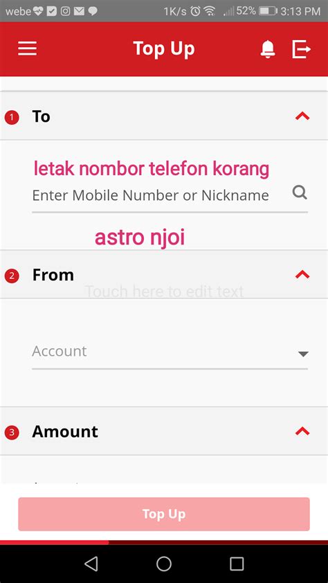 * you will need to perform account linking request via clicks to view your cimb bank singapore account. EDtv: (Sembang) Cara top up Njoi guna CIMB Clicks