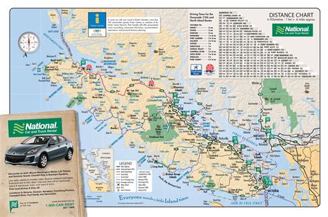 Vancouver Island Trail Map