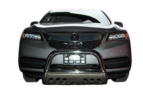 Wynntech Bull Bar With Skid Plate Front Bumper Guard For Acura Mdx 2014