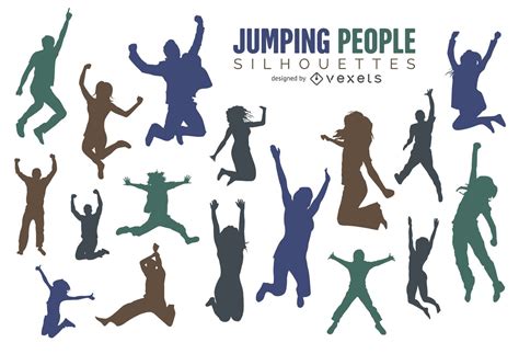 40 Fitness Silhouettes Vector Download