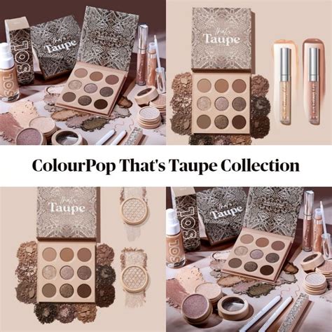Colourpop Thats Taupe Collection Beautyvelle Makeup News