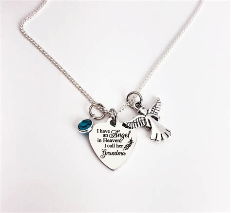 Grandparents are the foundation of our family, and they deserve to have some festive fun this holiday season. Grandma Memorial Jewelry Memorial Necklace Memorial Gift ...