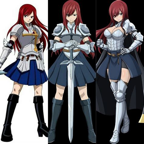 Erza Scarlet Armor Sets