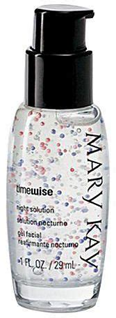 Los productos mary kay están disponibles para compra a través de una consultora de belleza independiente. Mary Kay Timewise Night Solution ingredients (Explained)