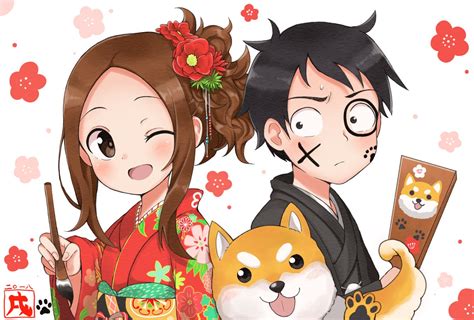 Takagi Y Nishikata Dibujos Anime De Amor Estilo De Anime Personajes