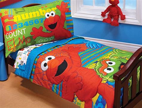 Free delivery for many products! Details about Toddler Elmo Cookie Monster Comforter Set 4 ...
