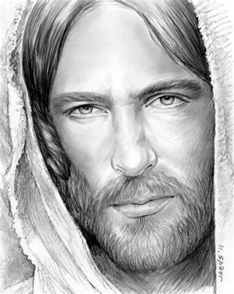 Jesus Drawings Jesus Sketch Jesus Face