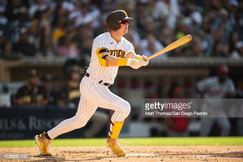 Jake Cronenworth Of The San Diego Padres Hits A Home Run In The Third