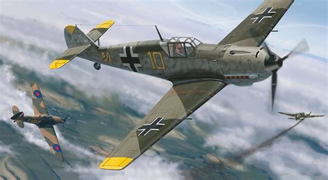 Military Messerschmitt Bf 109 Hd Wallpaper