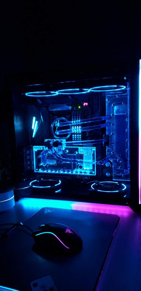 My First Fully Liquid Cooled System What Do You Guys Think R