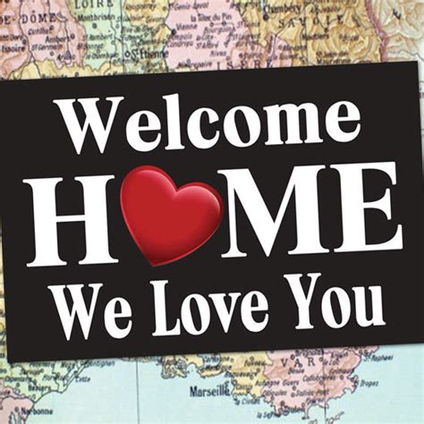 Instant Download Welcome Home Banner Ldshomecoming Poster Etsy