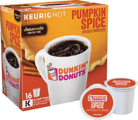 Best Buy Dunkin Donuts Pumpkin Spice K Cup Pods 16 Pack