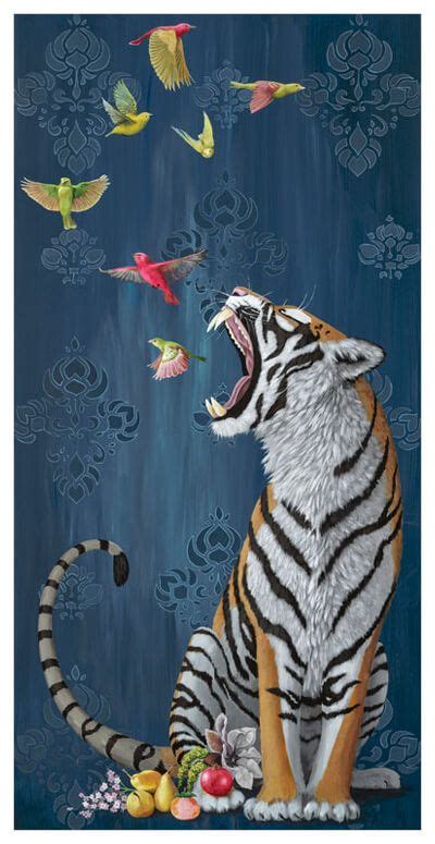 Art Collections — Heather Gauthier Art Animal Wall Art Tiger Wall
