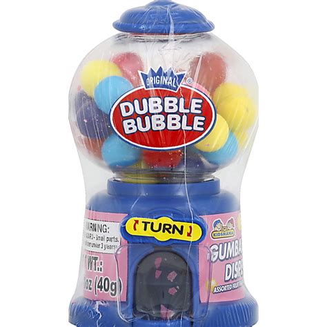 Dubble Bubble Gumball Dispenser Original Chewing Gum My Country