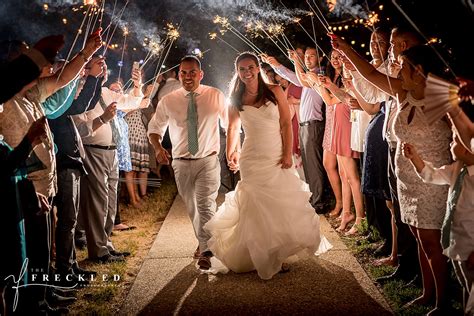 Wedding Sparklers Wedding Exits That Sparkle The Freckled Photographer