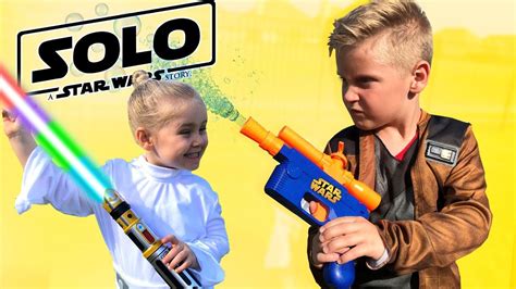 Solo A Star Wars Story Gear Test And Toys Review For Kids Youtube
