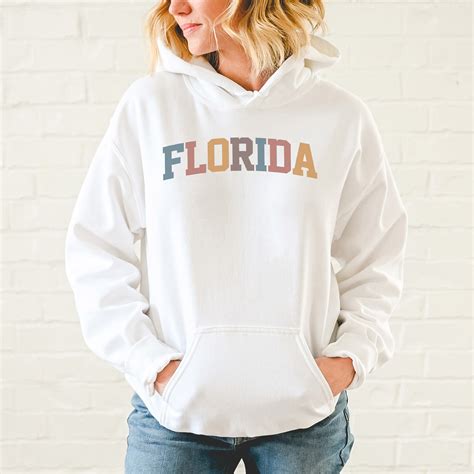 Florida Sweatshirt Florida Sweater Cute Florida Shirt State Etsy