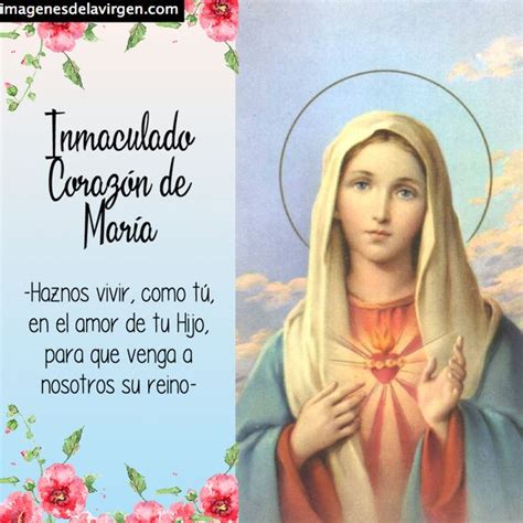 Imágenes Del Inmaculado Corazón De La Virgen María