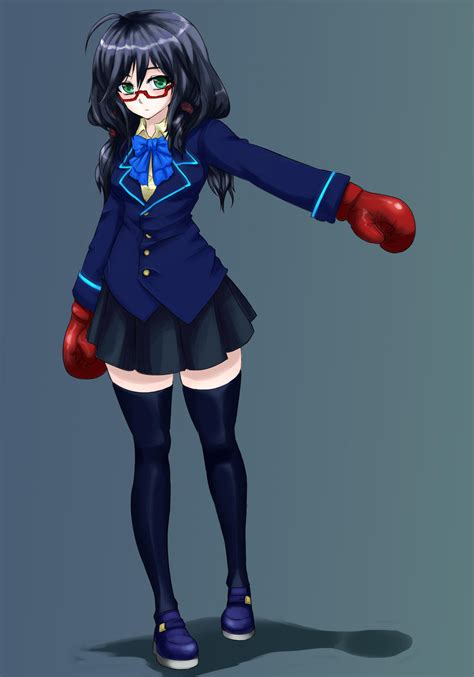 Boxing Glass Girl By Difmanm On Deviantart