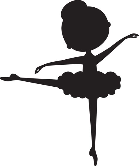 Silueta Bailarina De Ballet La Danza Imagen Png Image
