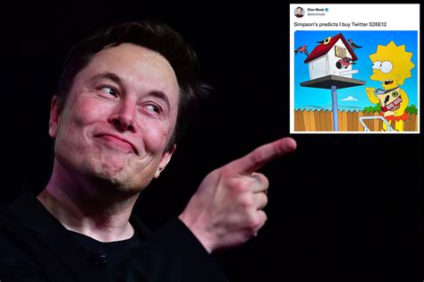 Elon Musk Credit The Simpsons For Predicting His Twitter Takeover
