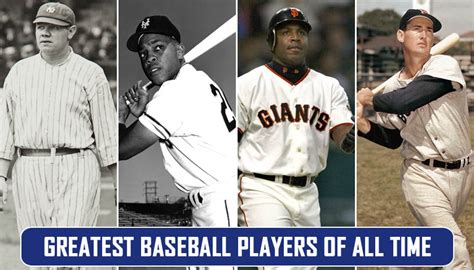 Greatest Baseball Players Of All Time Ibatreviews