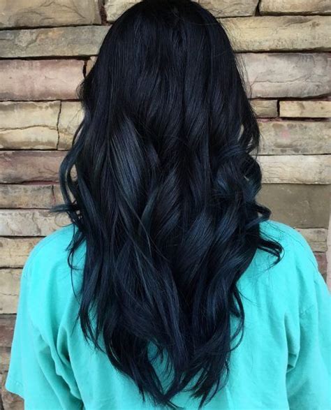 16 Stunning Midnight Blue Hair Colors In 2020 Hair Color Blue