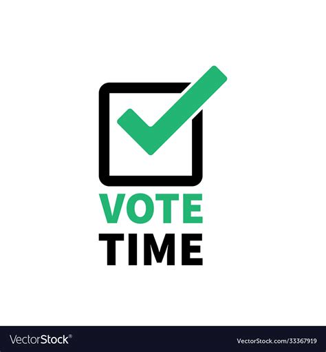 Voting 2020 Icon With Vote Election Symbol 2020 Vector Image