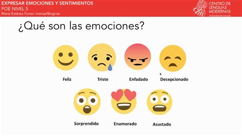 Expresar Emociones Y Sentimientos En EspaÑol Poe 05 Youtube