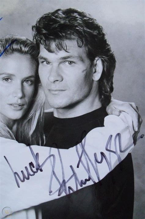 Road House Movie Photo Signed By Patrick Swayze And Kelly Lynch With Coa