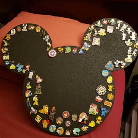 Mickey Mouse Cork Boards Mickey Pin Display Disney Pin Etsy