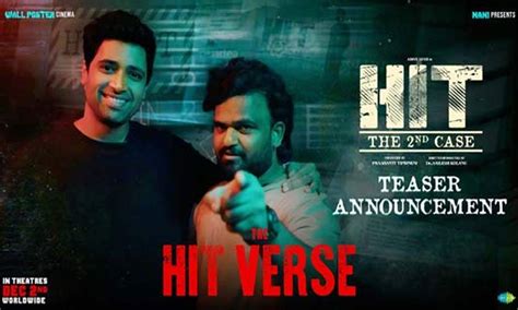 adivi shesh s hit 2 movie teaser will be out on this date…