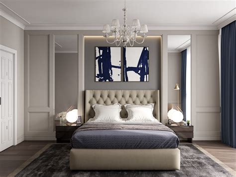 Modern Classics In The Interior On Behance Classic Bedroom Modern