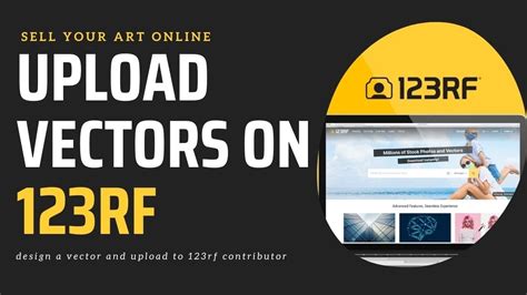 Design And Upload Vector On 123rf Stock Contributor Agency Monetize
