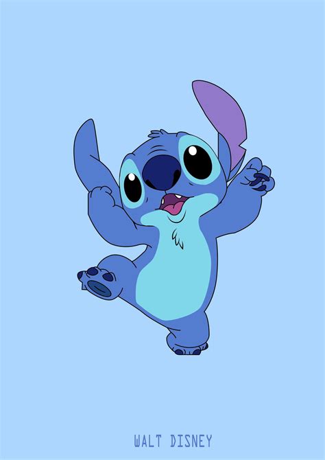 Stitch Disney Character Wallpaper
