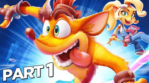 Crash Bandicoot 4 Its About Time Walkthrough Gameplay Part 1 Intro