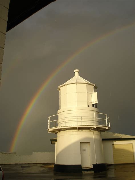 Rainbow Taken By Me 1105 At Nobbys Lighthouse Newcastle Nsw Australia