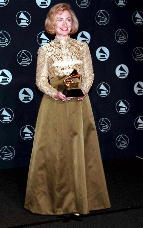 Hillary Clinton Is A Grammy Winner This Is What She Wore