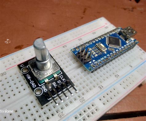 Rotary Encoder Using Arduino Nano 4 Steps Instructables
