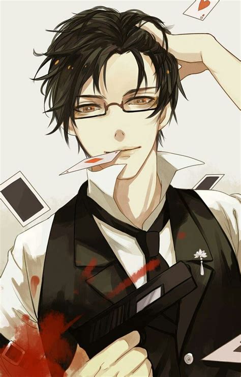 20 Best Anime Guys With Glasses Images On Pinterest Manga Boy Anime