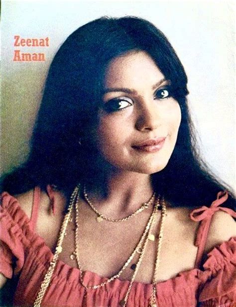 Zeenat Aman Vintage Bollywood Indian Beauty Bollywood Celebrities